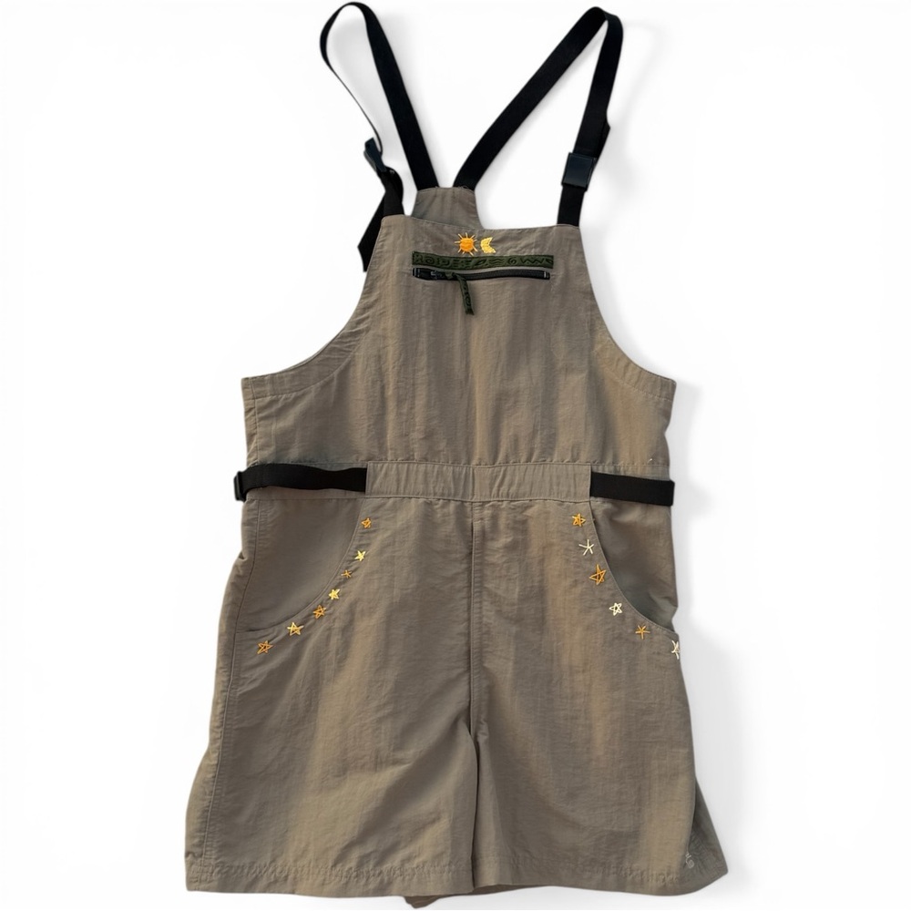 Vintage | RARE Teva embroidered overalls
